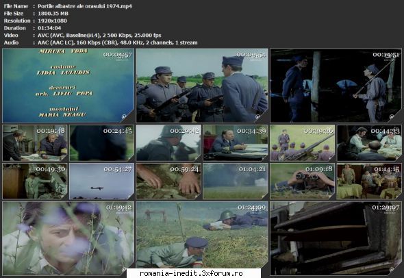 Portile albastre ale orasului (1973) - sasadoru - Filme rom�nesti - Romanian Movies