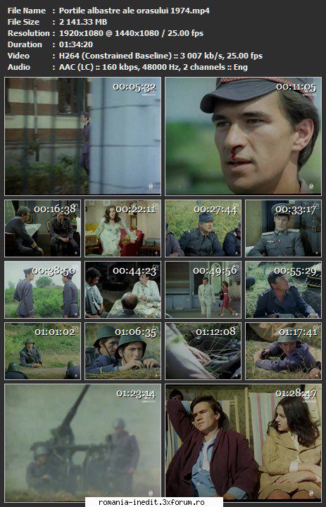 Portile albastre ale orasului (1973) - sasadoru - Filme rom�nesti - Romanian Movies
