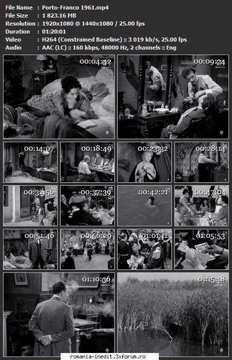 Porto-franco (1961) - sasadoru - Filme rom�nesti - Romanian Movies