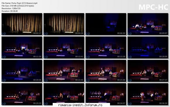 Portu Popii (CCS Brasov) - bgl23 - Teatru rom�nesc - Romanian Theater