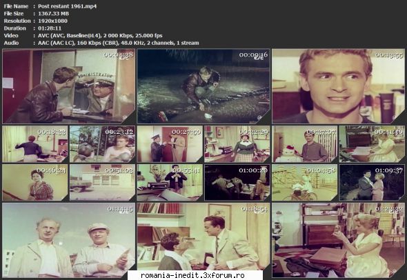 Post restant (1961) - sasadoru - Filme rom�nesti - Romanian Movies