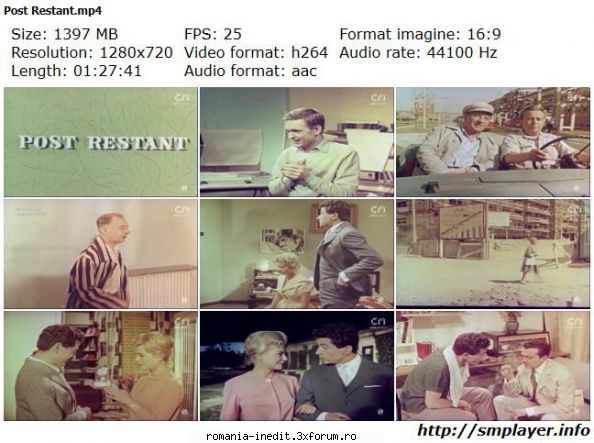 Post restant (1961) - Post Restant (1961) - Filme rom�nesti - Romanian Movies