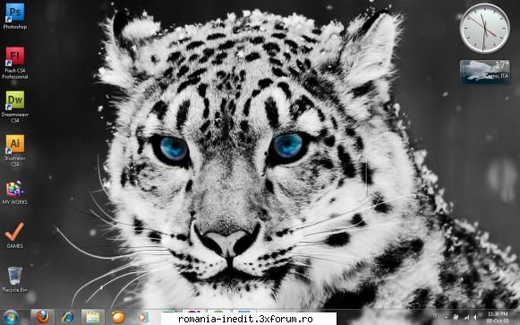 Post your desktop - Part III - My Desktop ....nu stiu cum să postez - Off Topic