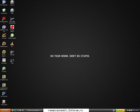 Post your desktop - Part III - Clean & motivating - Off Topic