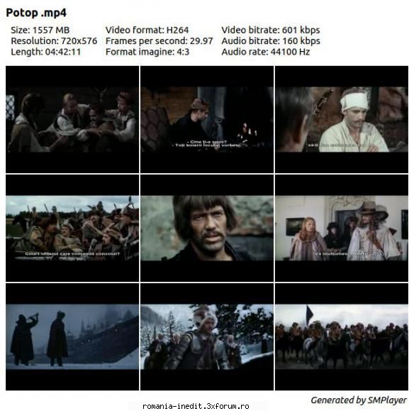 Potop (1974) - Potop (1974) Actiunea filmului are loc in secolul - Filme clasice - Old Movies