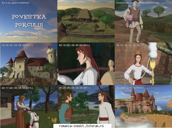 Povestea Porcului - Povestea Porcului Desene animate - Filme pentru copii - Movies for kids