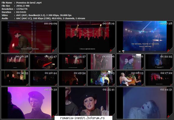 Povestea de iarna (2010) (Teatru Tv) - sasadoru - Teatru rom�nesc - Romanian Theater