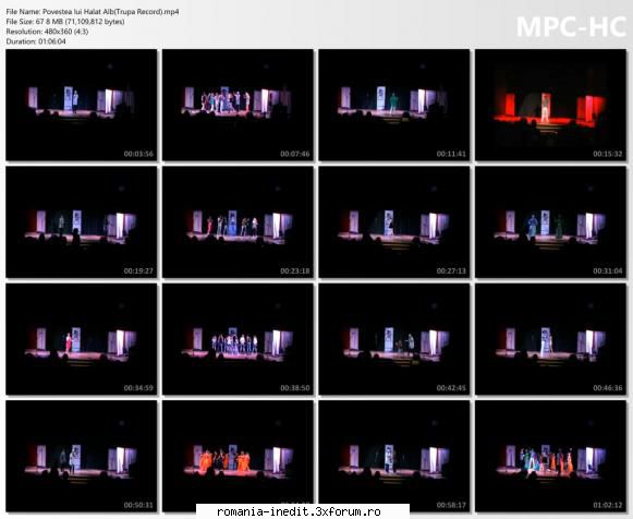 Povestea lui Halat Alb(Trupa Record) - bgl23 - Teatru rom�nesc - Romanian Theater