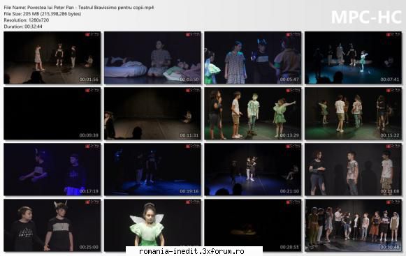 Povestea lui Peter Pan(Teatrul Bravissimo) - bgl23 - Teatru rom�nesc - Romanian Theater