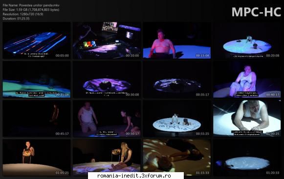 Povestea urșilor panda(Teatrul Radu Stanca) - Text: Matei Vișni - Teatru rom�nesc - Romanian Theater