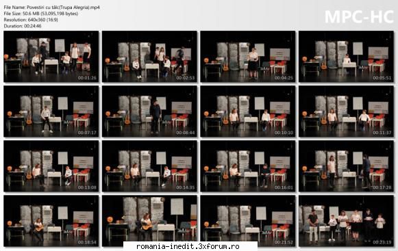 Povestiri cu t�lc(Trupa Alegria) - bgl23 - Teatru rom�nesc - Romanian Theater