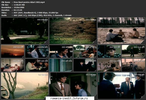 Prea tineri pentru riduri (1982) - tvrip tineri pentru riduri 1982.mp4 - Filme rom�nesti - Romanian Movies