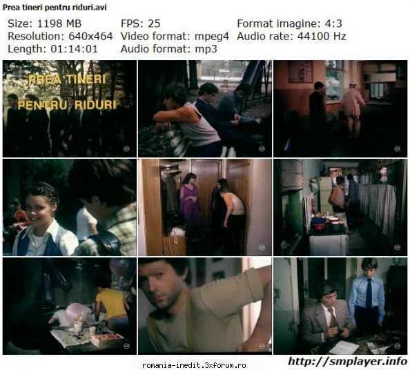 Prea tineri pentru riduri (1982) - Repostare !!! Prea tineri pentru - Filme rom�nesti - Romanian Movies