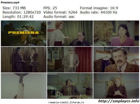Premiera (1976) - Premiera (1976) The First Performance - Filme rom�nesti - Romanian Movies