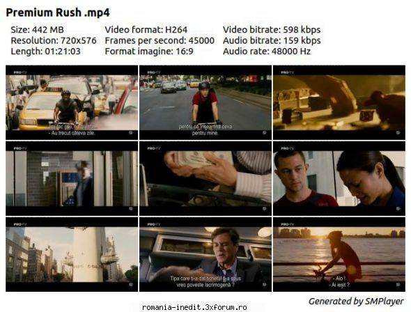 Premium Rush (2012) - Premium Rush (2012) TVRip / MP4 Subtitrare / - Filme - Movies