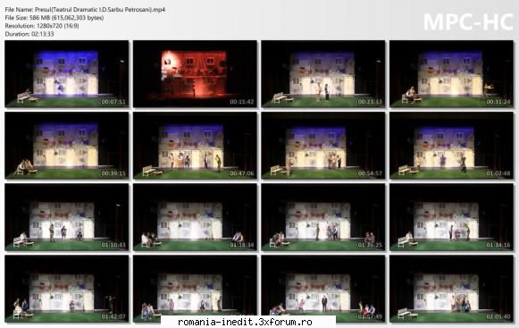 Presul(Teatrul Dramatic I.D.Sarbu Petrosani) - bgl23 - Teatru rom�nesc - Romanian Theater