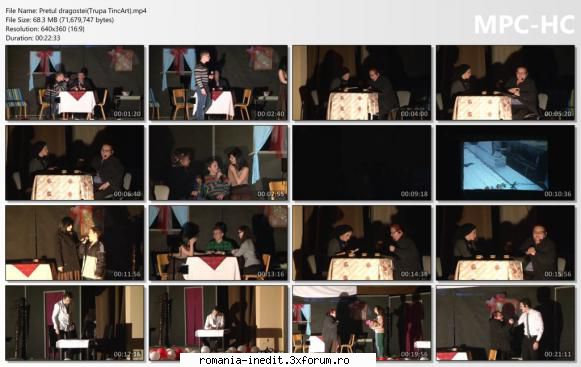 Pretul dragostei(Trupa TincArt) - bgl23 - Teatru rom�nesc - Romanian Theater