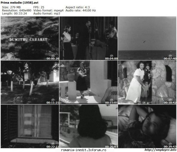 Prima melodie (1958) - marianvo - Filme rom�nesti - Romanian Movies