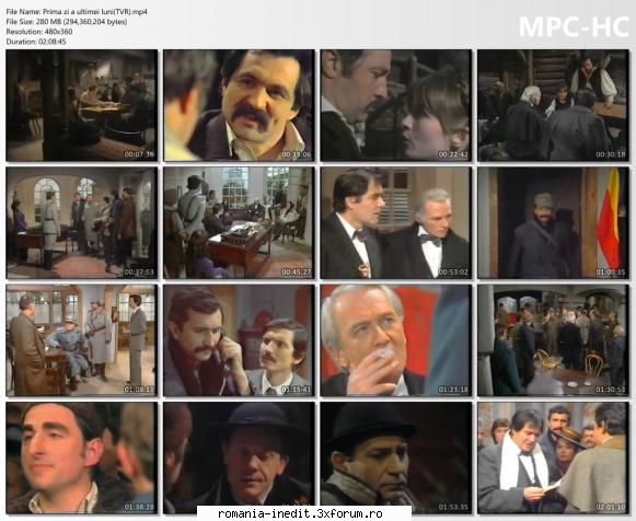 Prima zi a ultimei luni(TVR) - bgl23 - Teatru rom�nesc - Romanian Theater