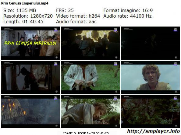 Prin cenusa imperiului (1975) - Prin cenusa imperiului (1976) Through the - Filme rom�nesti - Romanian Movies