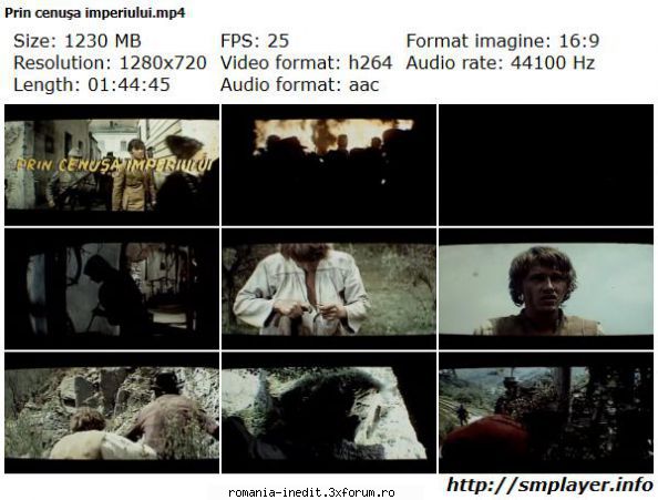 Prin cenusa imperiului (1975) - Prin cenusa imperiului (1976) Through the - Filme rom�nesti - Romanian Movies