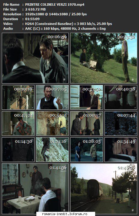 Printre colinele verzi (1971) - sasadoru - Filme rom�nesti - Romanian Movies