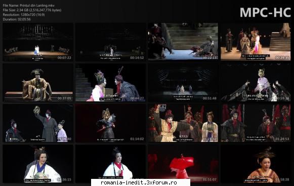 Prințul din Lanling(National Theater of China) - Directed by Wang Xi - Teatru rom�nesc - Romanian Theater