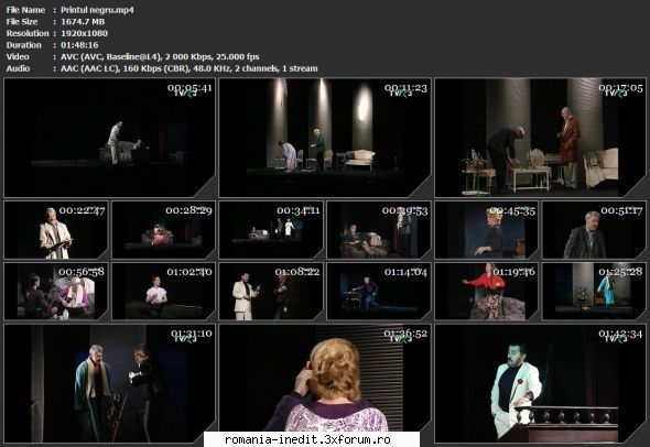 Printul negru (1997) (Teatru) - sasadoru - Teatru rom�nesc - Romanian Theater