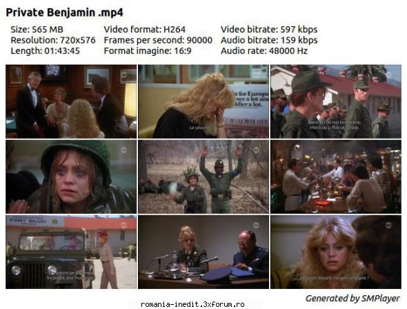 Private Benjamin (1980) - Private Benjamin (1980) TVRip / MP4 Subtitrare / - Filme clasice - Old Movies