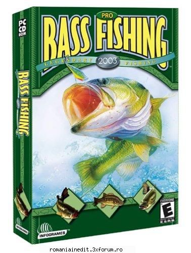 Pro Bass Fishing 2003 - Hook into top-notch pro fishing action anywhere - Jocuri - Games