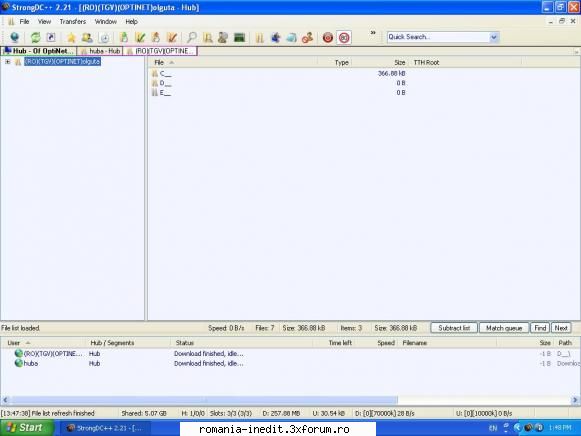 Problema DC++ - seby_tornado - Tech Support