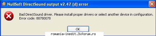 Problema cu Placa Audio - Am o problema cu o placa audio Realtek AC'97 tot - Tech Support