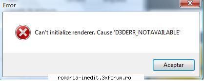 Problema la anumite jocuri - La unele jocuri cand vreau sa intru in ele, deci - Tech Support