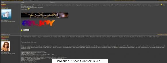 Problema placa de sunet - A trebuit sa dau quote sa vad linkul ... Este - Tech Support