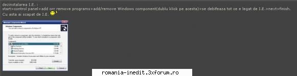 Probleme cu Internet Explorer si ferestrele Pop-Up - nu se intampla nimic rau dac il - Tech Support