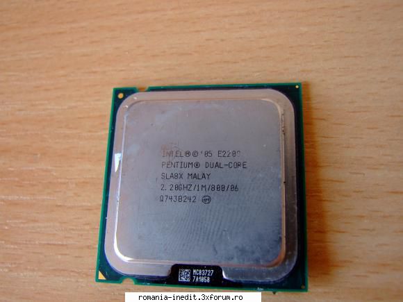 Procesor Intel Pentium E2200 dual-core - 2.2 Ghz/1 MB cache/ 800 Mhz FSB/ dual core - Talcioc - Rag fair