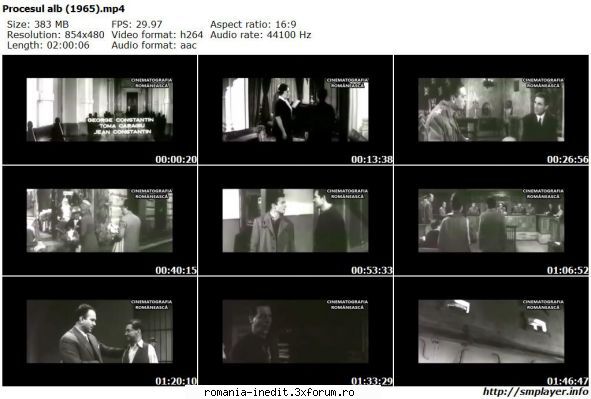 Procesul alb (1965) - marianvo - Filme rom�nesti - Romanian Movies