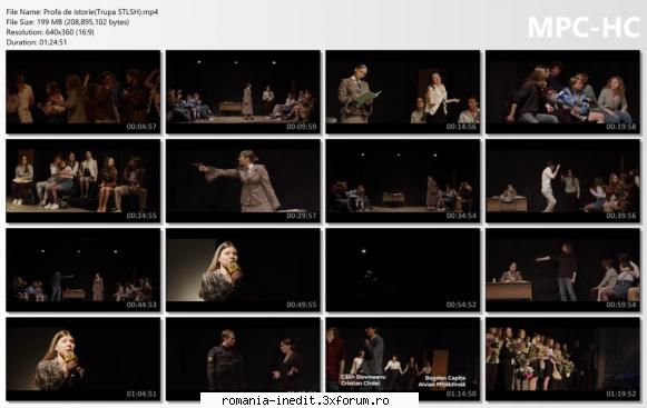Profa de istorie(Trupa STLSH) - bgl23 - Teatru rom�nesc - Romanian Theater