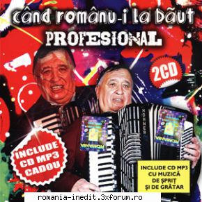 Profesional - Cand Romanu-i la baut 2017 (Album) - halalaieec - Muzica populara romaneasca - Romanian folk