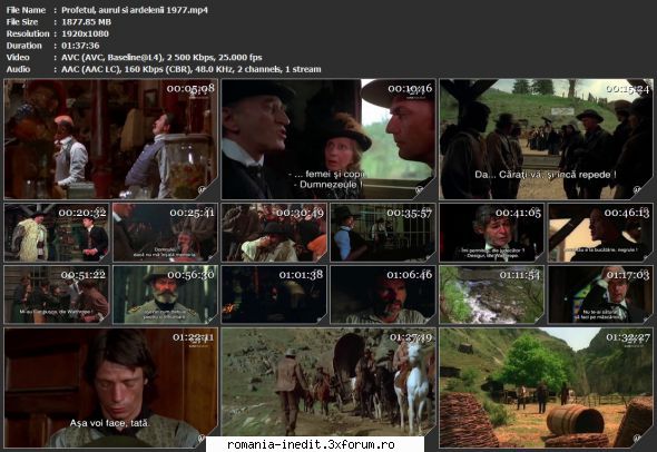 Profetul, aurul si ardelenii (1978) - sasadoru - Filme rom�nesti - Romanian Movies