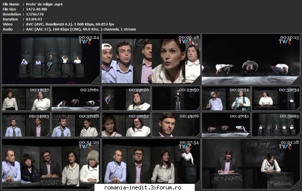 Profu' de religie (2015) (Teatru TV) - sasadoru - Teatru rom�nesc - Romanian Theater