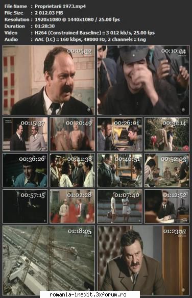 Proprietarii (1973) - Proprietarii (1973) Regia Șerban - Filme rom�nesti - Romanian Movies