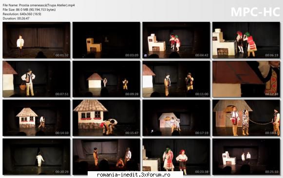 Prostia omenească(Trupa Atelier) - bgl23 - Teatru rom�nesc - Romanian Theater