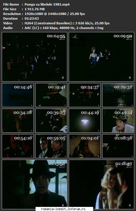 Punga cu libelule (1980) - sasadoru - Filme rom�nesti - Romanian Movies