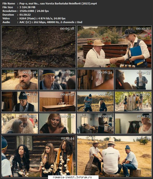 Pup-o, ma! No... sau Varsta Barbatului Neinflorit (2023) - sasadoru - Filme rom�nesti - Romanian Movies