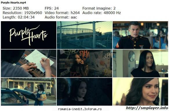 Purple Hearts (2022) - Purple Hearts (2022) Inimi purpurii Audio / - Filme - Movies