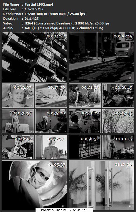 Pustiul (1962) - sasadoru - Filme rom�nesti - Romanian Movies