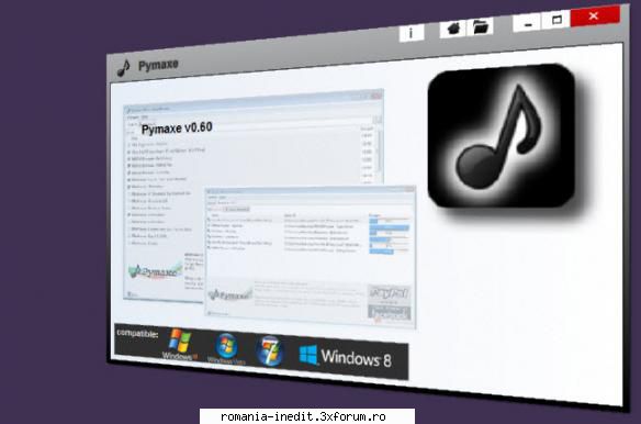 Pymaxe - Pymaxe v0.60 Pymaxe este o aplicație - Freeware & Open Source