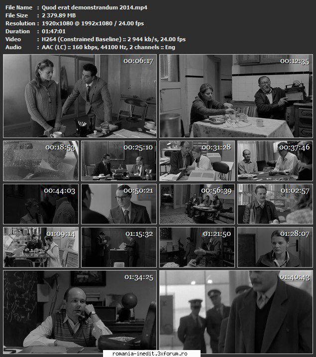 Quod erat demonstrandum (2013) - sasadoru - Filme rom�nesti - Romanian Movies