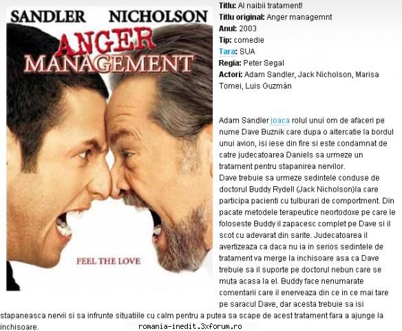 REQUEST - Filme - am vazut azi pe ProTv o comedie tare din 2003 as - Filme - Movies